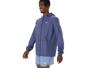 ASICS Kleding | Hardlopen>ACCELERATE LIGHT JACKET Thunder Blue