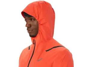 ASICS Kleding | Hardlopen>ACCELERATE WATERPROOF 2.0 JACKET True Red