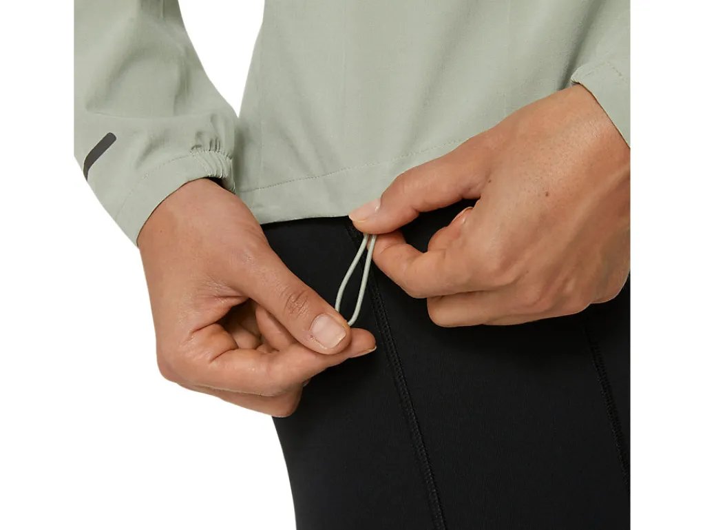 accelerate_waterproof__ja_6-1.webp ASICS Kleding | Jassen en vesten>ACCELERATE WATERPROOF 2.0 JACKET Olive Grey