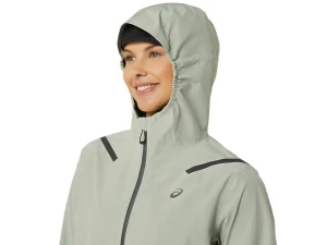 ASICS Kleding | Jassen en vesten>ACCELERATE WATERPROOF 2.0 JACKET Olive Grey