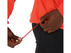 ASICS Kleding | Hardlopen>ACCELERATE WATERPROOF 2.0 JACKET True Red