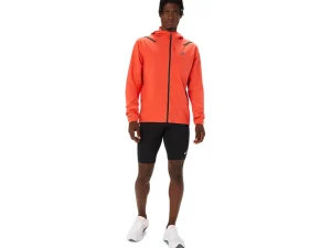 ASICS Kleding | Hardlopen>ACCELERATE WATERPROOF 2.0 JACKET True Red