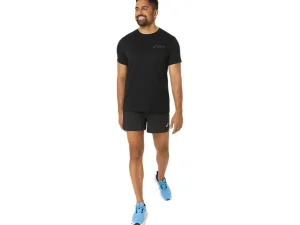 ASICS Shirts met korte mouwen | Bovenkleding> CHEST LOGO SS TEE Performance Black/Graphite Grey