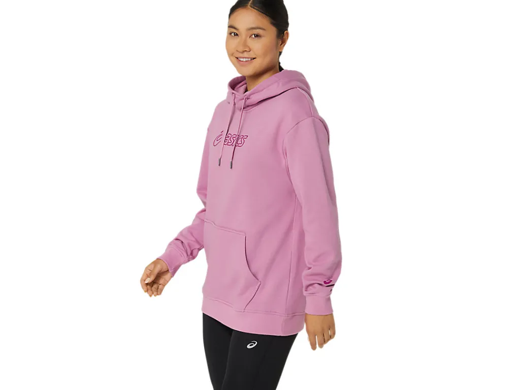 asics_logo_oth_hoodie_2-3.webp ASICS Shirts met lange mouwen | Bovenkleding> LOGO OTH HOODIE Soft Berry