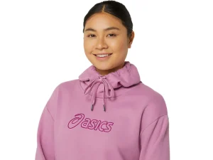 ASICS Shirts met lange mouwen | Bovenkleding> LOGO OTH HOODIE Soft Berry