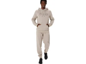 ASICS Hoodies en sweatshirts | Shirts met lange mouwen> LOGO OTH HOODIE Moonrock/Graphite Grey