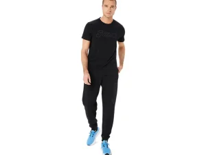 ASICS Shirts met korte mouwen | Bovenkleding> LOGO SS TEE Performance Black/Graphite Grey