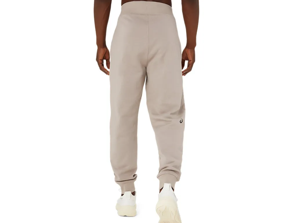asics_logo_sweatpant_1-1.webp ASICS Broek | Broeken> LOGO SWEATPANT Moonrock/Graphite Grey