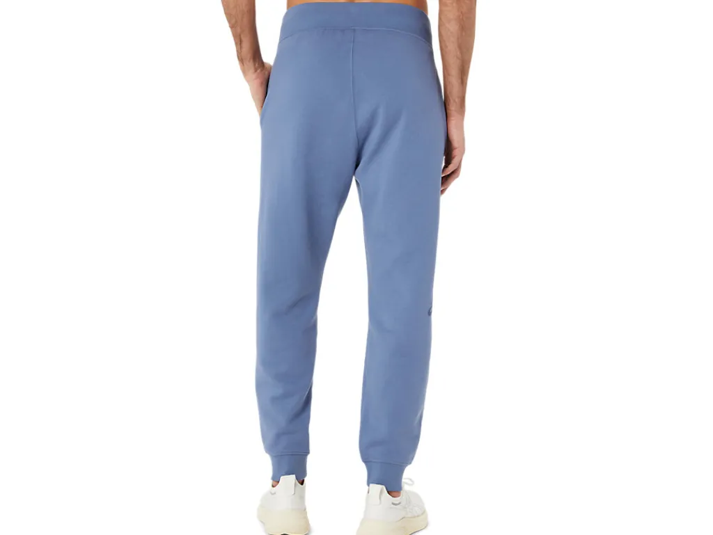 asics_logo_sweatpant_1-2.webp ASICS Broek | Broeken> LOGO SWEATPANT Denim Blue/Thunder Blue