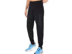ASICS Broek | Broeken> LOGO SWEATPANT Performance Black/Graphite Grey