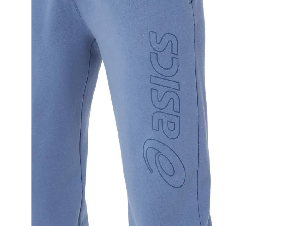 asics_logo_sweatpant_3-2.webp ASICS Broek | Broeken> LOGO SWEATPANT Denim Blue/Thunder Blue