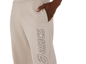 ASICS Broek | Broeken> LOGO SWEATPANT Moonrock/Graphite Grey