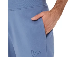 ASICS Broek | Broeken> LOGO SWEATPANT Denim Blue/Thunder Blue