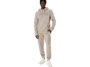 ASICS Broek | Broeken> LOGO SWEATPANT Moonrock/Graphite Grey
