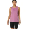 ASICS Shirts met korte mouwen | Tanktops> LOGO TANK Soft Berry