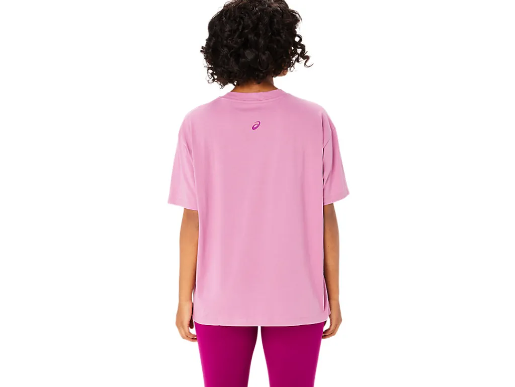 asics_logo_tee_1-2.webp ASICS Shirts met korte mouwen | Bovenkleding> LOGO TEE Soft Berry