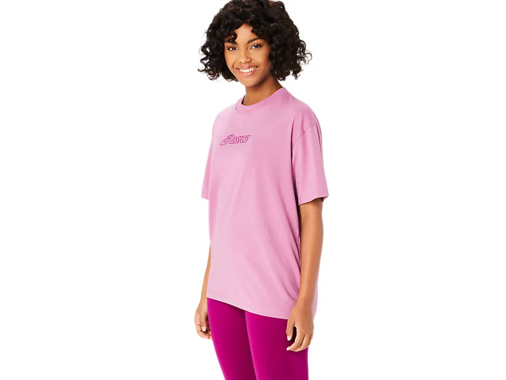 asics_logo_tee_2-2.webp ASICS Shirts met korte mouwen | Bovenkleding> LOGO TEE Soft Berry