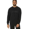 ASICS Hoodies en sweatshirts | Shirts met lange mouwen> SWEATSHIRT Performance Black/Graphite Grey