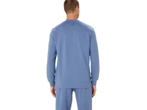 ASICS Hoodies en sweatshirts | Shirts met lange mouwen> SWEATSHIRT Denim Blue/Thunder Blue