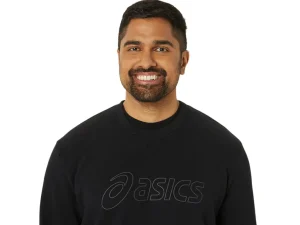 ASICS Hoodies en sweatshirts | Shirts met lange mouwen> SWEATSHIRT Performance Black/Graphite Grey