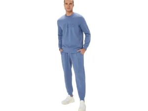 ASICS Hoodies en sweatshirts | Shirts met lange mouwen> SWEATSHIRT Denim Blue/Thunder Blue