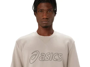 ASICS Hoodies en sweatshirts | Shirts met lange mouwen> SWEATSHIRT Moonrock/Graphite Grey