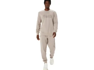 ASICS Hoodies en sweatshirts | Shirts met lange mouwen> SWEATSHIRT Moonrock/Graphite Grey