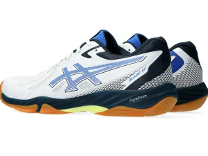 ASICS Netbal | Squash & badminton>BLADE FF White/Illusion Blue
