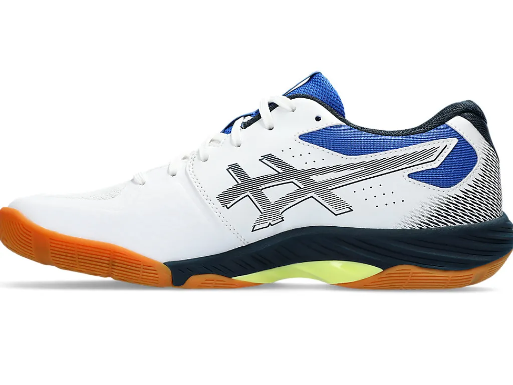 blade_ff_3-4.webp ASICS Netbal | Squash & badminton>BLADE FF White/Illusion Blue