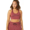 ASICS Kleding | Hardlopen>CORE LOGO BRA Brisket Red/Port Royal