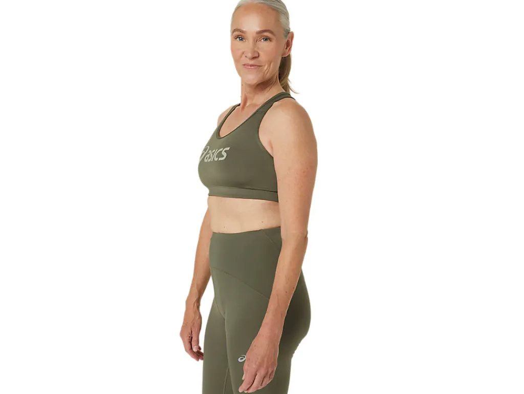 core_asics_logo_bra_2-4.webp ASICS Kleding | Hardlopen>CORE LOGO BRA Mantle Green/Olive Grey