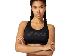 ASICS Kleding | Hardlopen>CORE LOGO BRA Performance Black/Performance Black