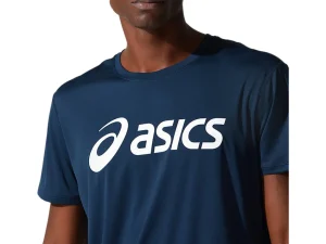 ASICS Kleding | Hardlopen>CORE TOP French Blue/Brilliant White