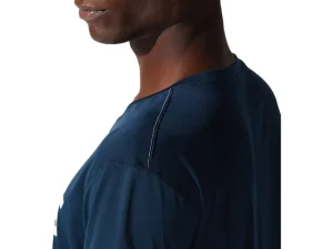 ASICS Kleding | Hardlopen>CORE TOP French Blue/Brilliant White