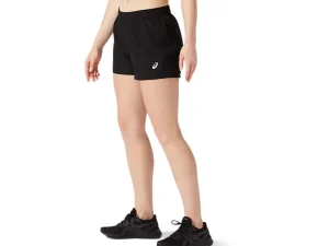 ASICS Kleding | Hardlopen>CORE 4IN SHORT Performance Black