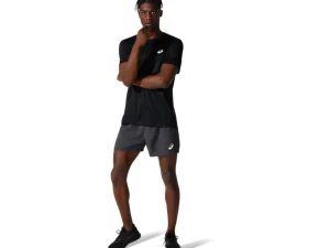 ASICS Kleding | Hardlopen>CORE 5IN SHORT Graphite Grey