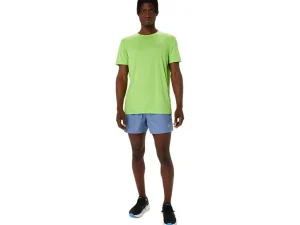 ASICS Kleding | Hardlopen>CORE 5IN SHORT Denim Blue