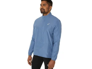 ASICS Kleding | Hardlopen>CORE JACKET Denim Blue