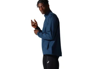 ASICS Kleding | Hardlopen>CORE JACKET French Blue