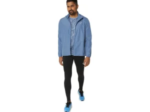ASICS Kleding | Hardlopen>CORE JACKET Denim Blue