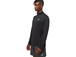 ASICS Kleding | Hardlopen>CORE LS 1/2 ZIP TOP Performance Black