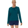 ASICS Kleding | Hardlopen>CORE LS TOP Rich Teal