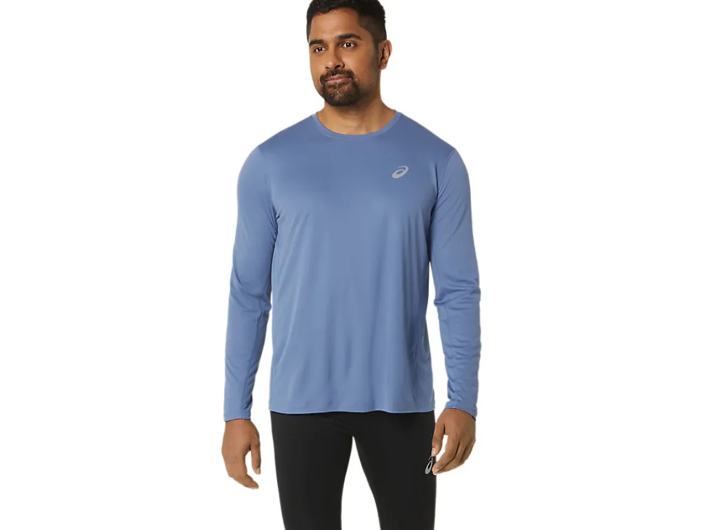 core_ls_top_0-3.webp ASICS Kleding | Hardlopen>CORE LS TOP Denim Blue
