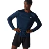 ASICS Kleding | Hardlopen>CORE LS TOP French Blue