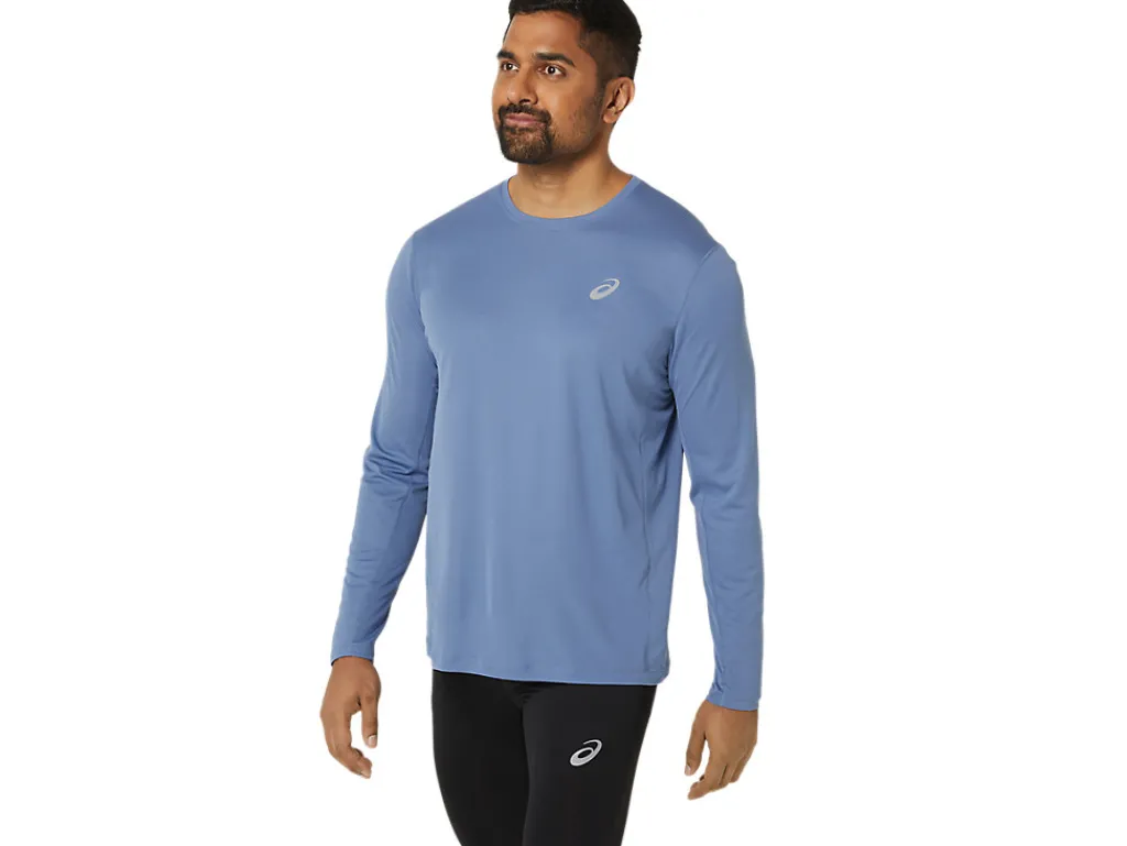 core_ls_top_2-3.webp ASICS Kleding | Hardlopen>CORE LS TOP Denim Blue