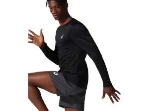 ASICS Kleding | Hardlopen>CORE LS TOP Performance Black
