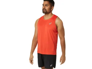 ASICS Kleding | Hardlopen>CORE SINGLET True Red
