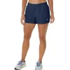 ASICS Kleding | Hardlopen>CORE SPLIT SHORT Blue Expanse