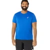 ASICS Kleding | Hardlopen>CORE SS TOP Asics Blue