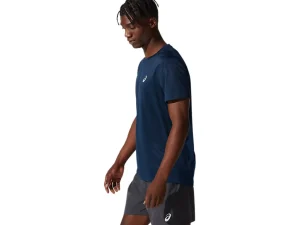 ASICS Kleding | Hardlopen>CORE SS TOP French Blue